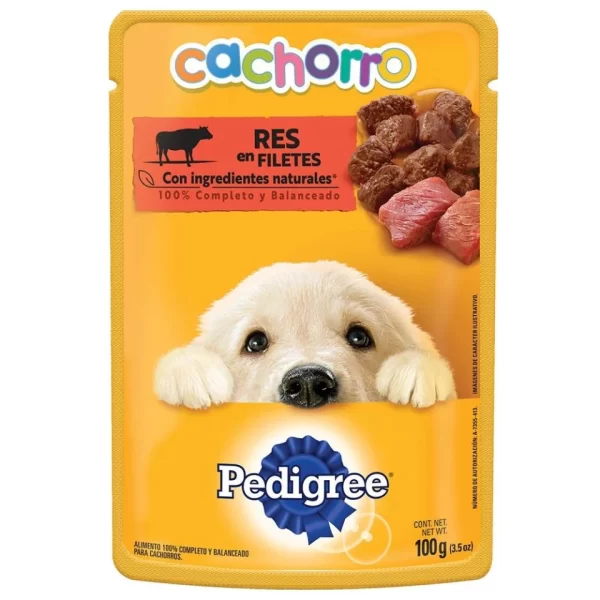 Alimento para Perro Cachorro Res Pedigree 100gr