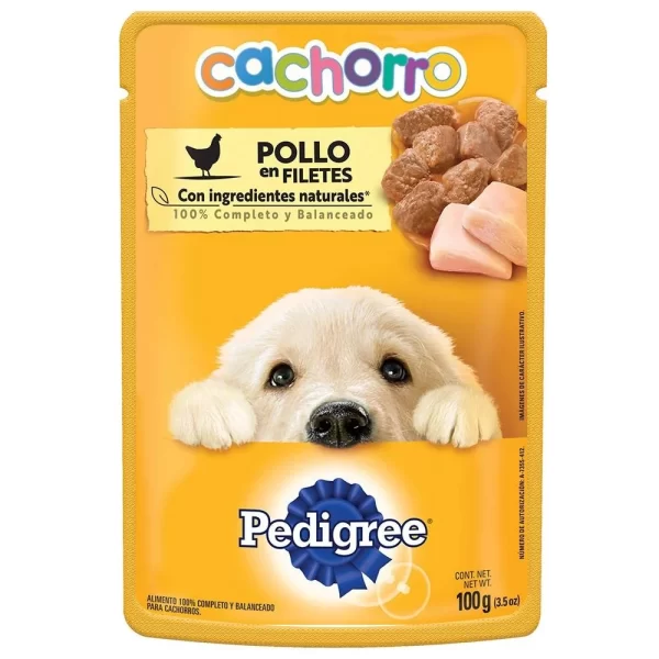 Alimento para Perro Puppy Pollo Pedigree 100g