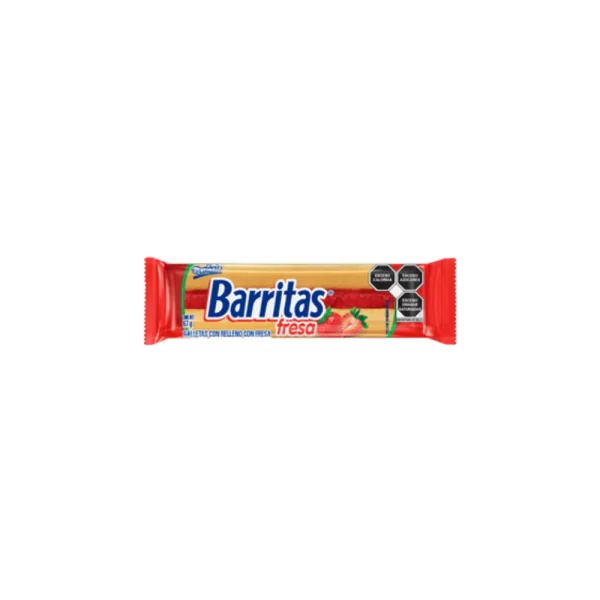 Barritas sabor Fresa Marinela 75gr