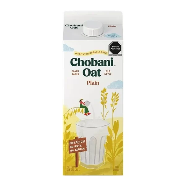 Bebida Chobani de avena plain 1.53 l