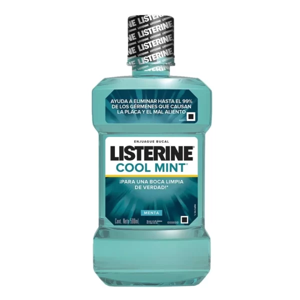 Enjuague bucal listerine cool mint 500ml