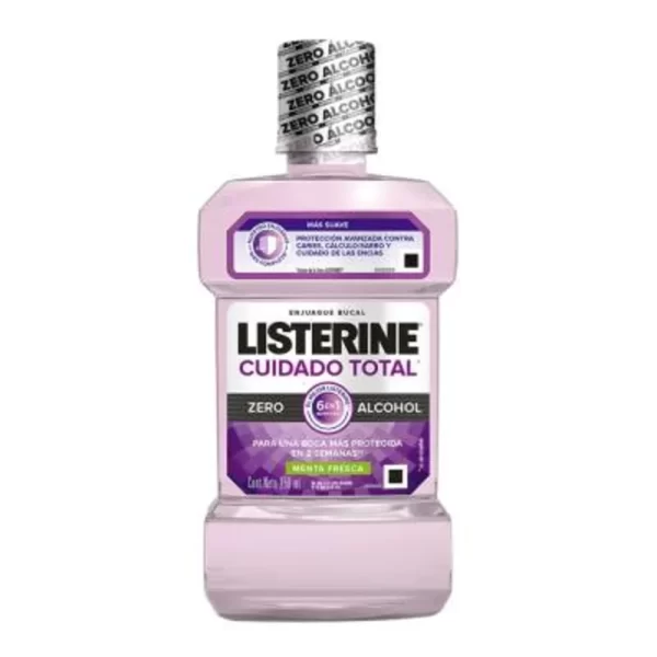 Enjuague bucal listerine cuidado 250ml