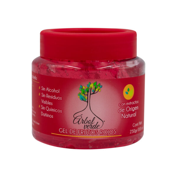 Gel Frutos Rojos Arbol Verde 250gr