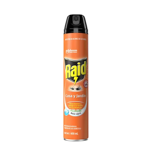 Insecticidas Raid Casa y Jardin 400ml