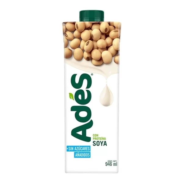 Leche De Soya Natural Light Ades 946ml