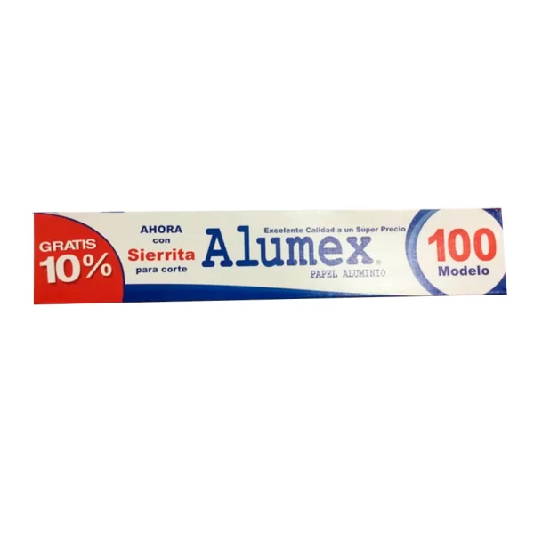 Papel Aluminio Alumex 100M