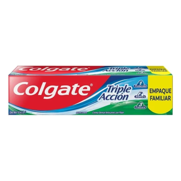 Pasta dental colgate triple accion 150ml