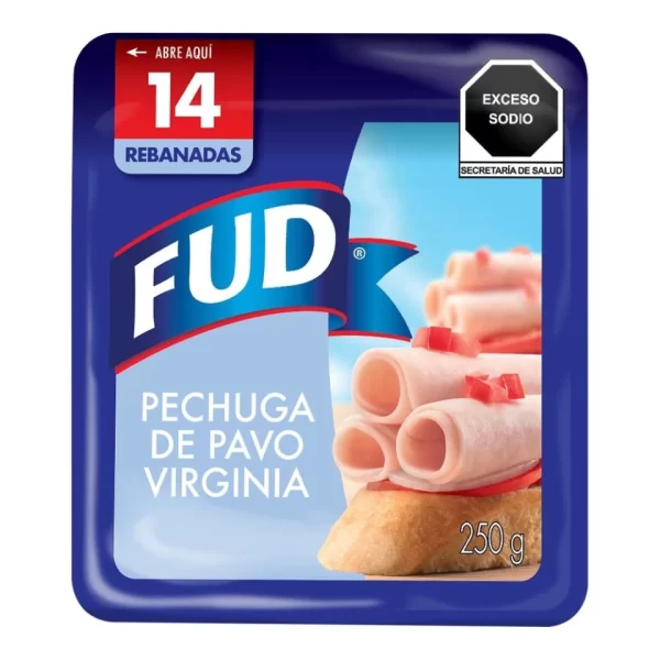 Pechuga de Pavo FUD Virginia 250gr