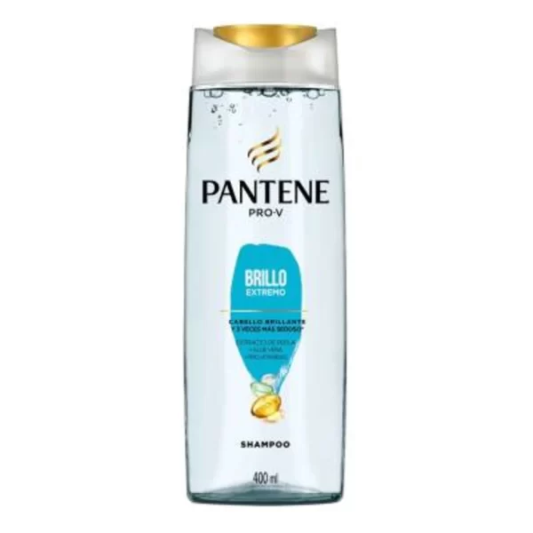 Shampoo pantene brillo extremo 400ml