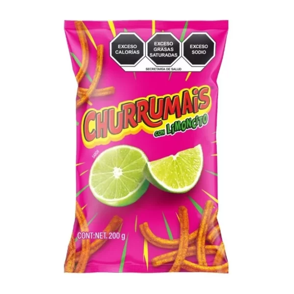 Botana Sabritas Churrumais con limoncito y chile 200 g