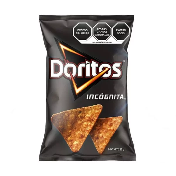 Botana Sabritas Doritos incógnita sabor chile y especias 223 g