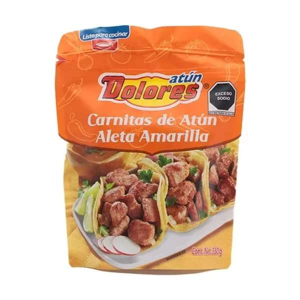 Carnitas de atún Dolores aleta amarilla 350 g