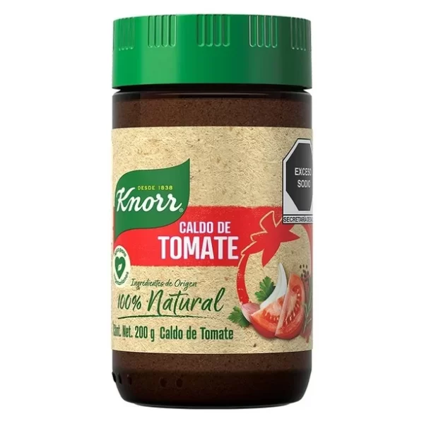 Caldo de tomate Knorr 100% natural en polvo 200 g