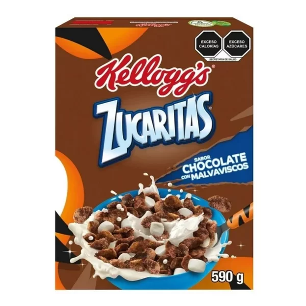 Cereal Kellogg's Zucaritas sabor chocolate con malvaviscos 590 g