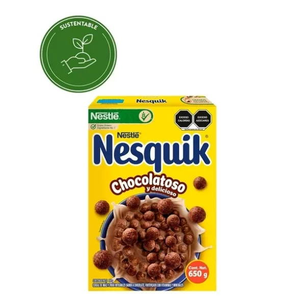 Cereal Nestlé Nesquik sabor chocolate 650 g