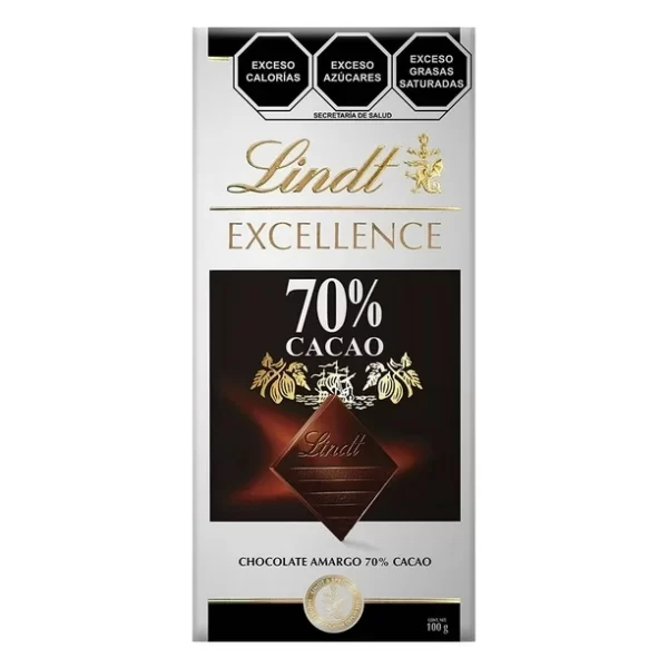 Chocolate amargo Lindt Excellence 70% cacao 100 g