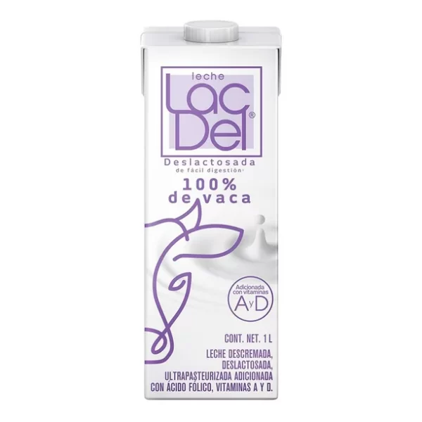 Leche Deslactosada Lac Del 1lt