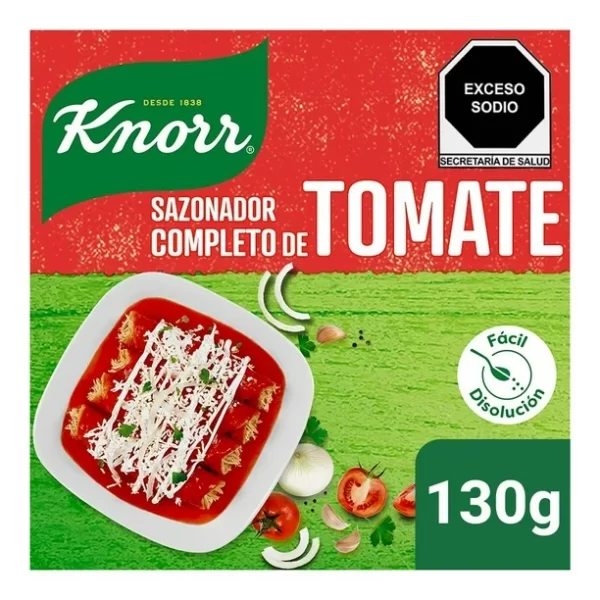 Sazonador Knorr de tomate 130 g