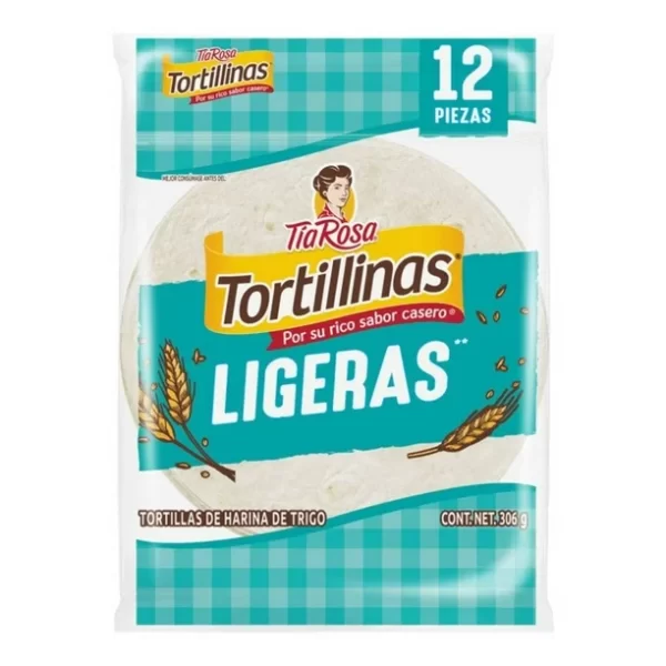 Tortillas de harina Tía Rosa Tortillinas ligeras 306 g