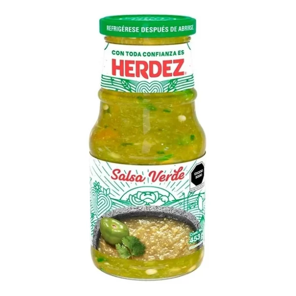 Salsa Herdez verde 453 g