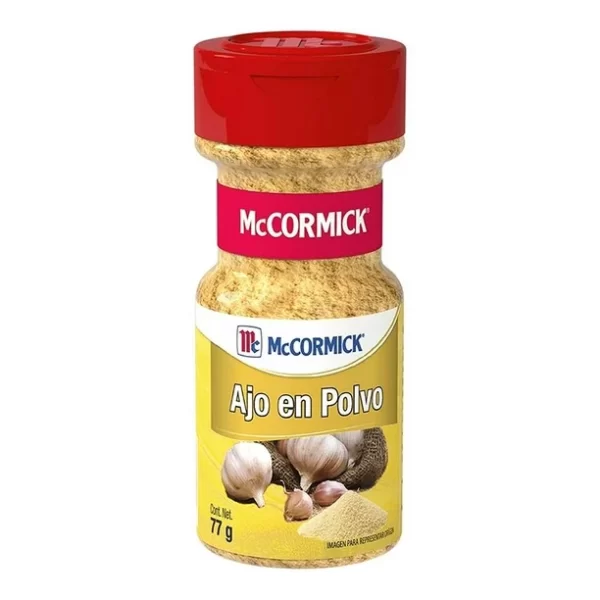 Ajo en polvo McCormick 77 g