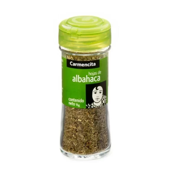 Hojas de albahaca Carmencita 16 g