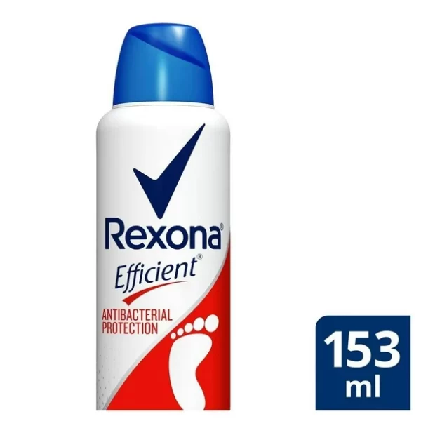 Desodorante para Pies en Aerosol Rexona Efficient Desodorante para Pies en Aerosol 153 ml