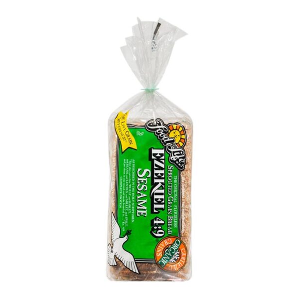 Pan Food for Life Ezekiel 4:9 de cereales con sésamo 680 g