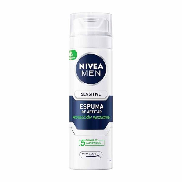 Espuma de afeitar NIVEA sensitive 200 ml