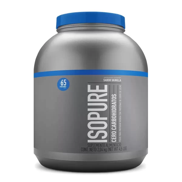 Isopure Proteína en Polvo Sabor Vainilla 2.04 kg