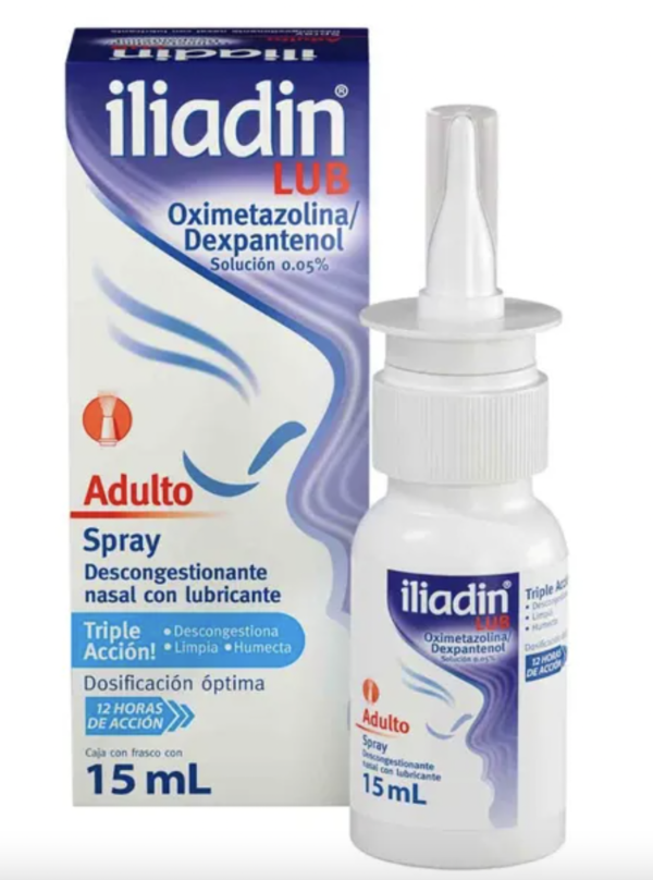 Iliadin Lub Descongestivo Nasal 15 ml Adulto