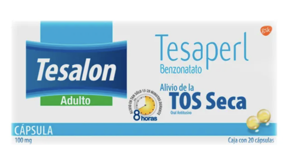 Tesalon Tesaperl Tos Seca 20 Caps