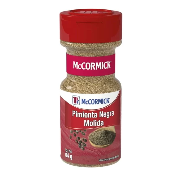 Pimienta Negra McCormick 64g