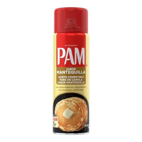 Aceite en aerosol Pam antiadherente mantequilla 141 g