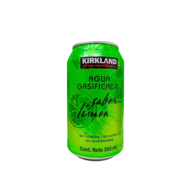 Bebida gasificada limon kirkland 355ML