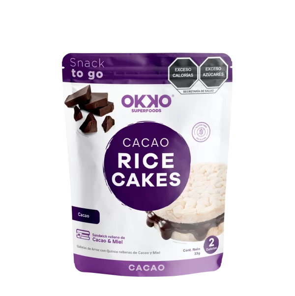 Cacao Rice Cakes Okko 33Gr