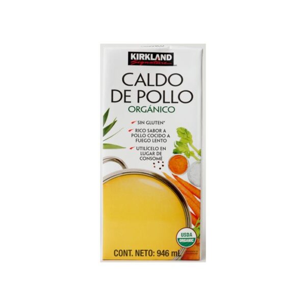 Caldo De Pollo Organico Kirkland 946ml