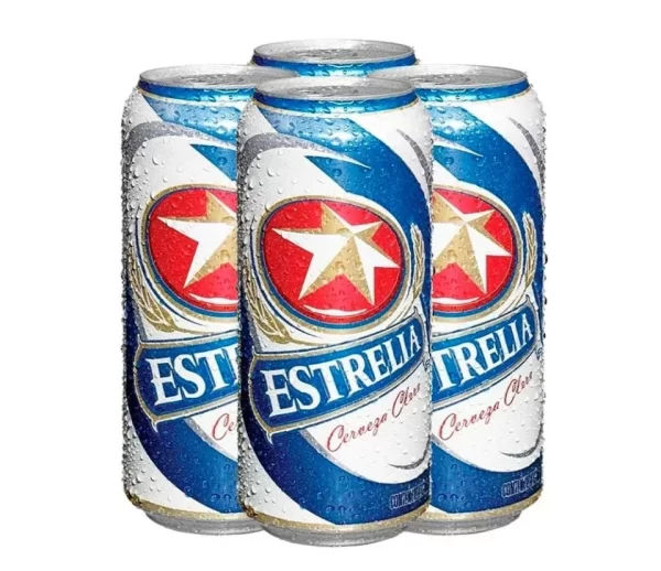 Cerveza Estrella Laton 473ML