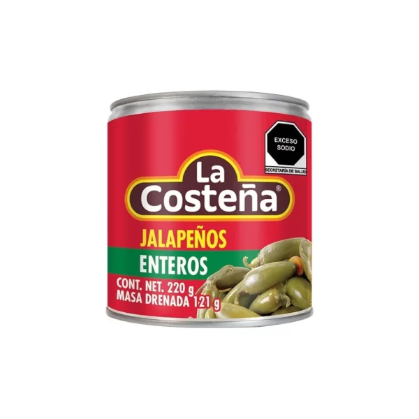 Chiles Jalapeños La Costeña 220g