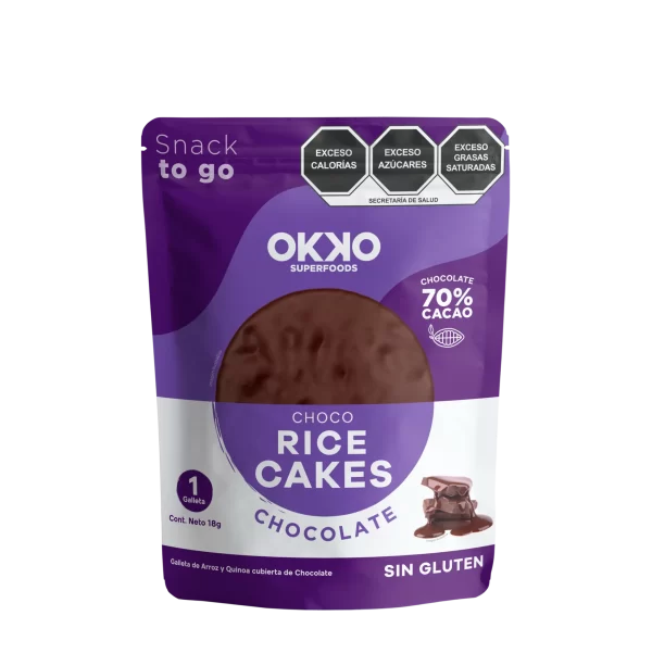 Choco Rice Cakes Okko 18Gr