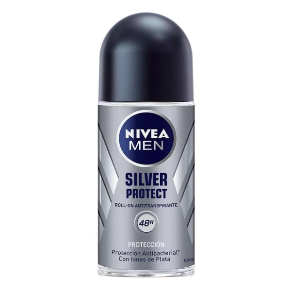 Desodorante Roll On Men Silver Protect Nivea 50ml