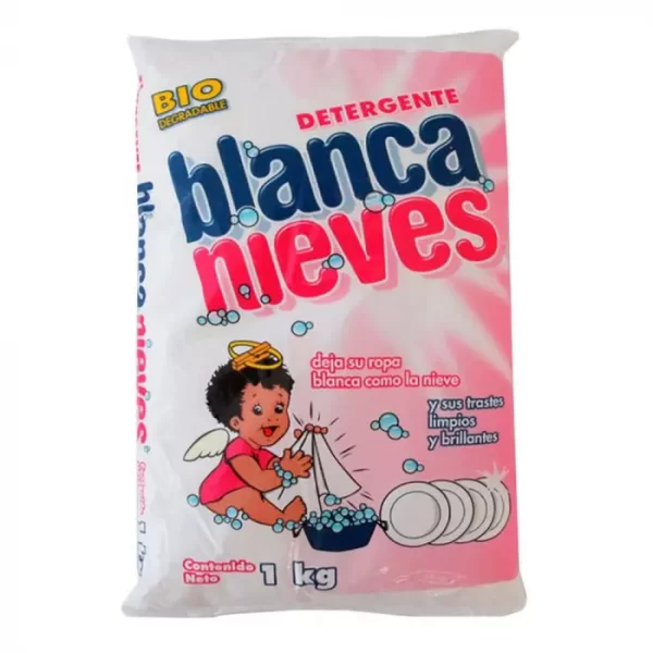 Detergente en Polvo Blanca Nieves 1Kg