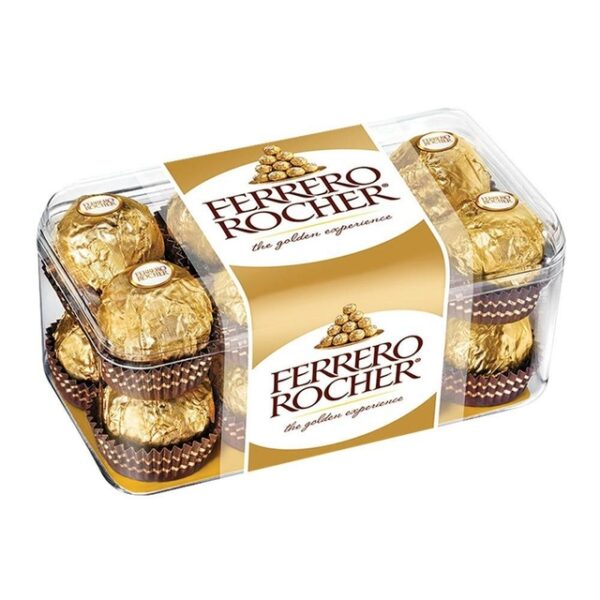 Dulce Chocolate Ferrero Rocher con 16 Piezas