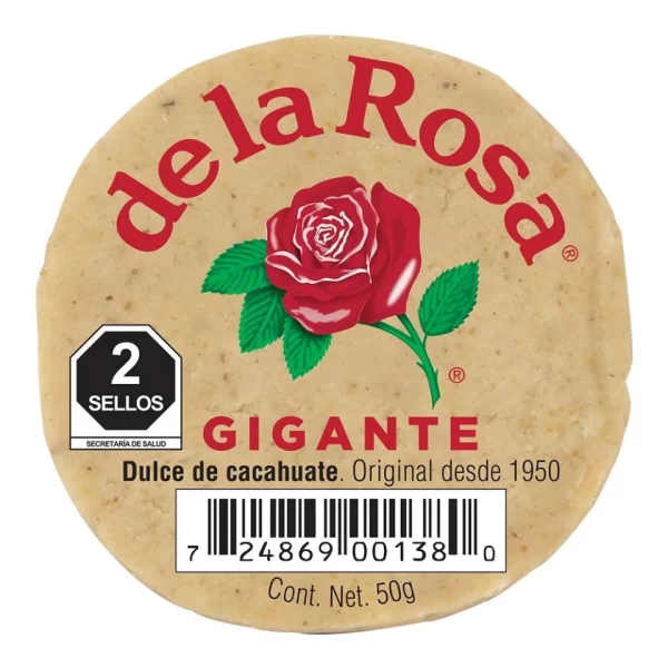 Dulce Mazapan Gigante La Rosa con 20 Piezas