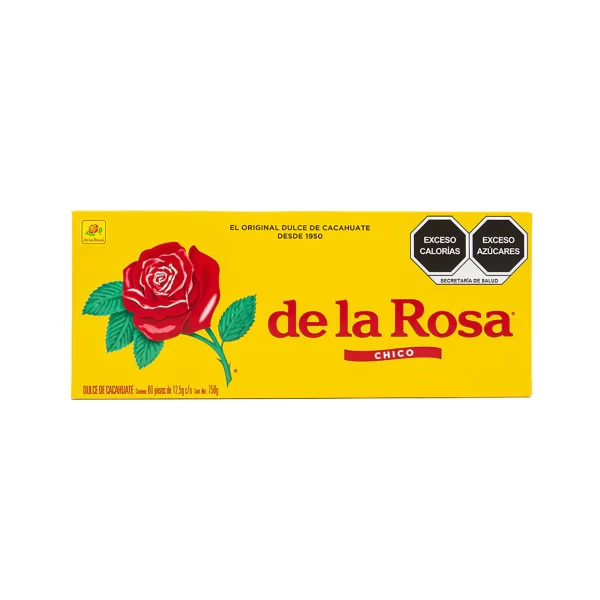 Dulce Mazapan La Rosa con 60 Piezas