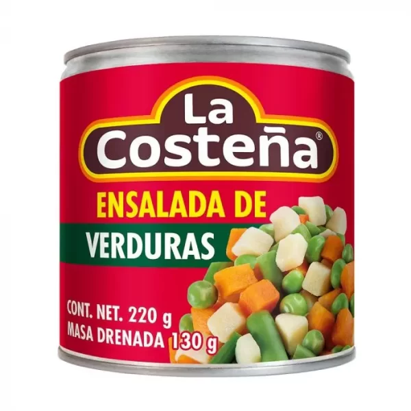 Ensalada de Verduras La Costeña 220g