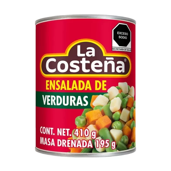 Ensalada de Verduras La Costeña 410Gr