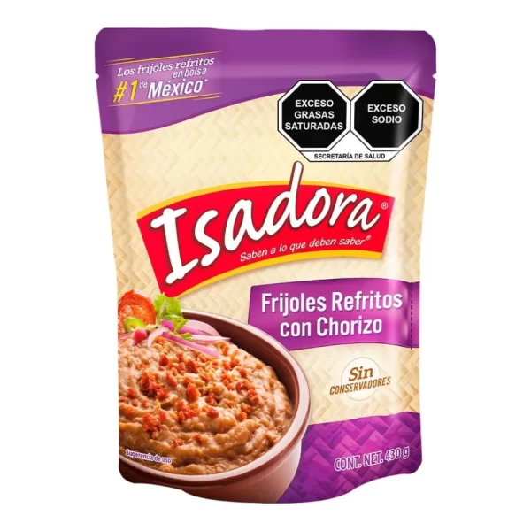 Frijoles con Chorizo Isadora 430 gramos