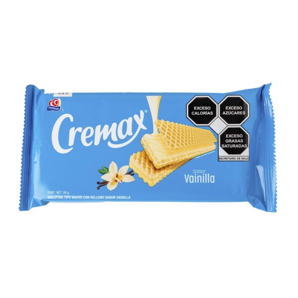 Galleta Cremax de Vainilla 90g