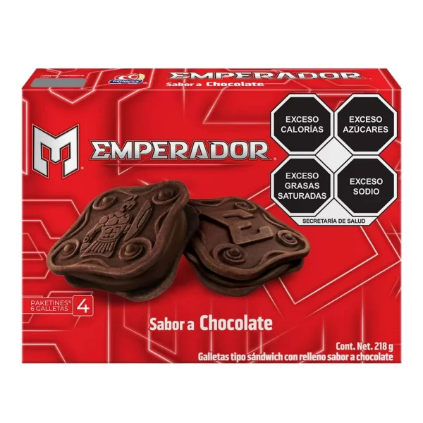 Galleta Emperador de Chocolate 218g